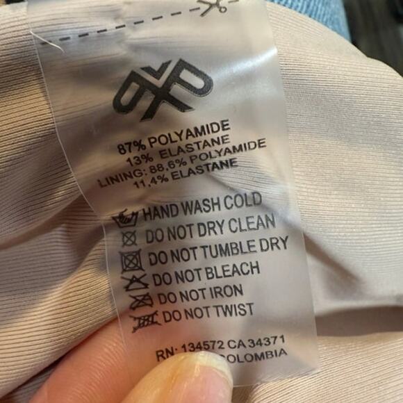 PQ Swim Basic Leopard Print Bikini Bottom Sz L NWT - Picture 4 of 11